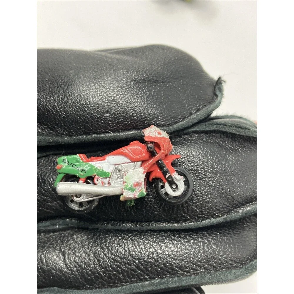 Vintage Galoob Micro Machines White Green Quad Racer ATV & Motorcycles Lot Of 4